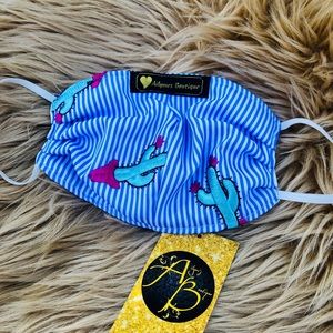 🌵Pink Cactus Face Mask